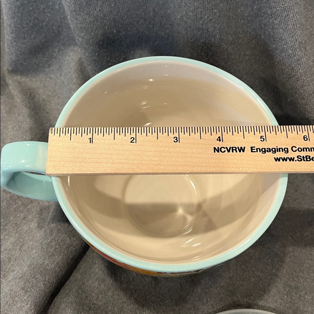 Pioneer Woman Willow XLarge Handled Soup Mug/Bowl - Picture 7 of 8
